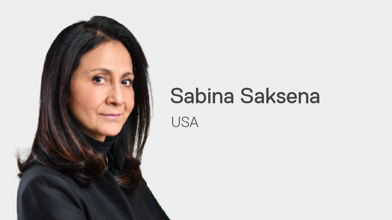 Sabina Saksena, USA